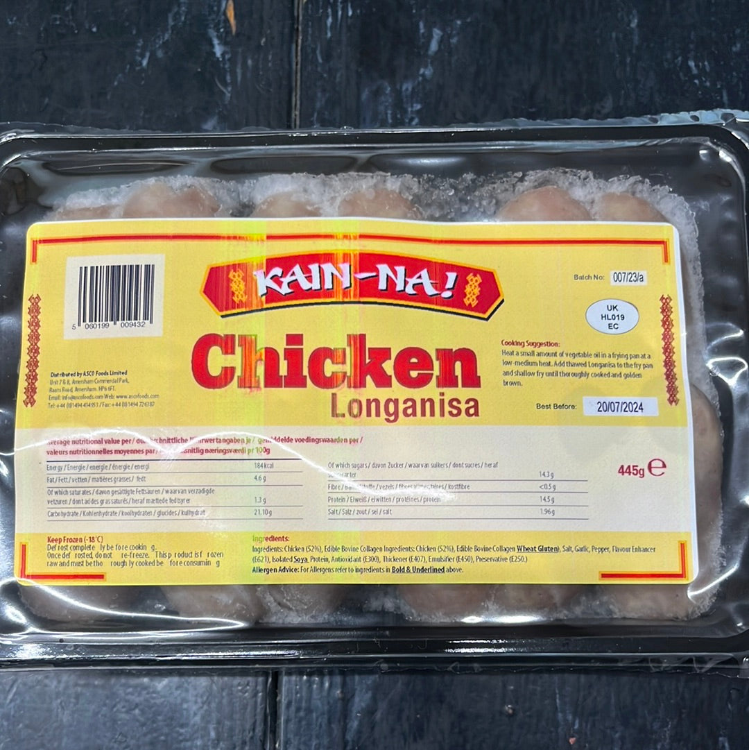 Chicken Longanisa