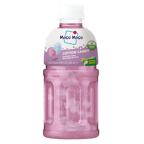 Mogu Mogu Cotton Candy Flavour 320ml