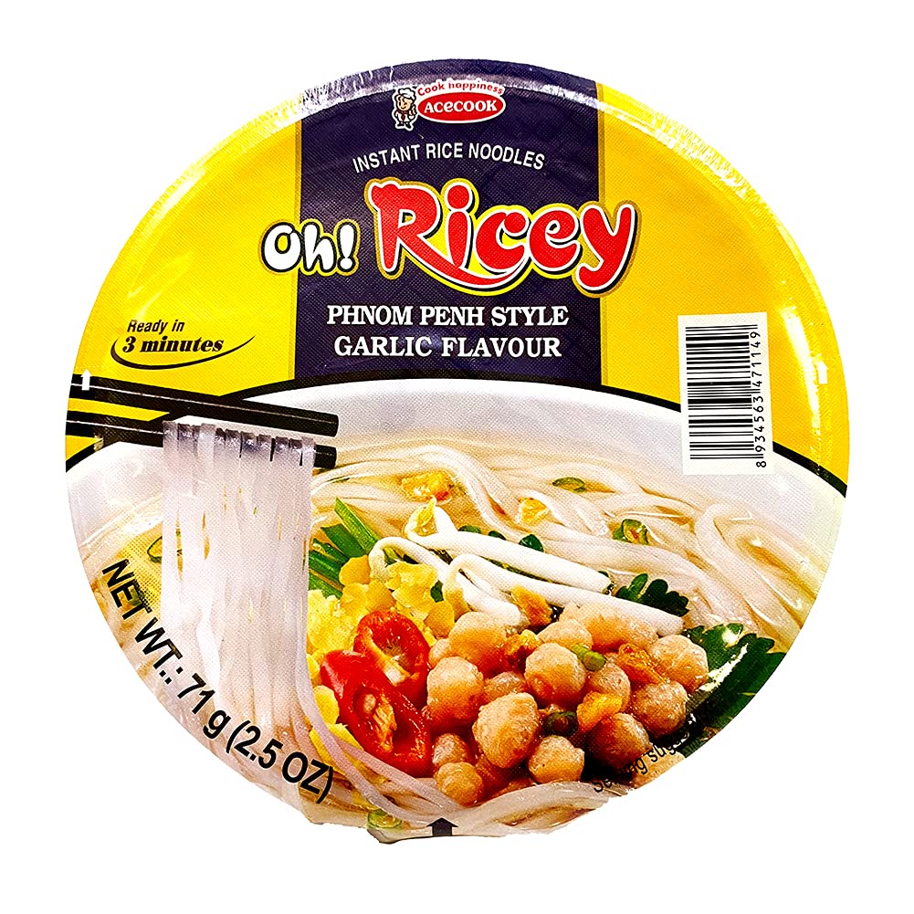 Oh Ricey Pho Noodles - Garlic