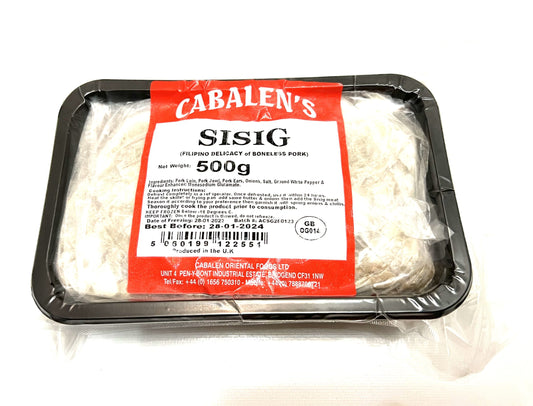 Instant Sisig Cooked 500g