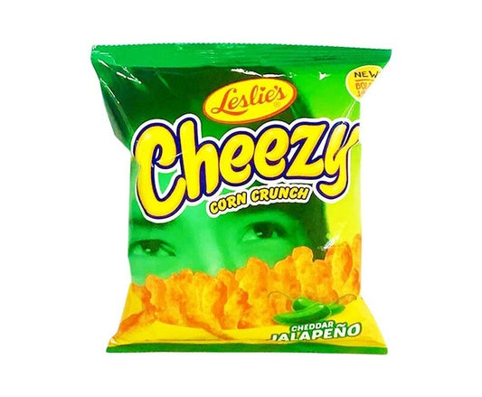 Leslie's Cheezy Corn Crunch Cheddar Jalapeño 70g