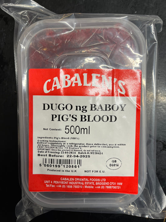 Cabalens Dugo (Pigs Blood)