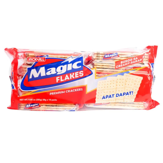 Jack ‘n Jill Magic Flakes plain Cracker Sandwich (28gx10Packs) 280g