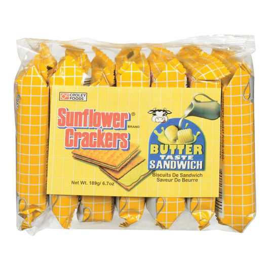 Sunflower Crackers - Butter